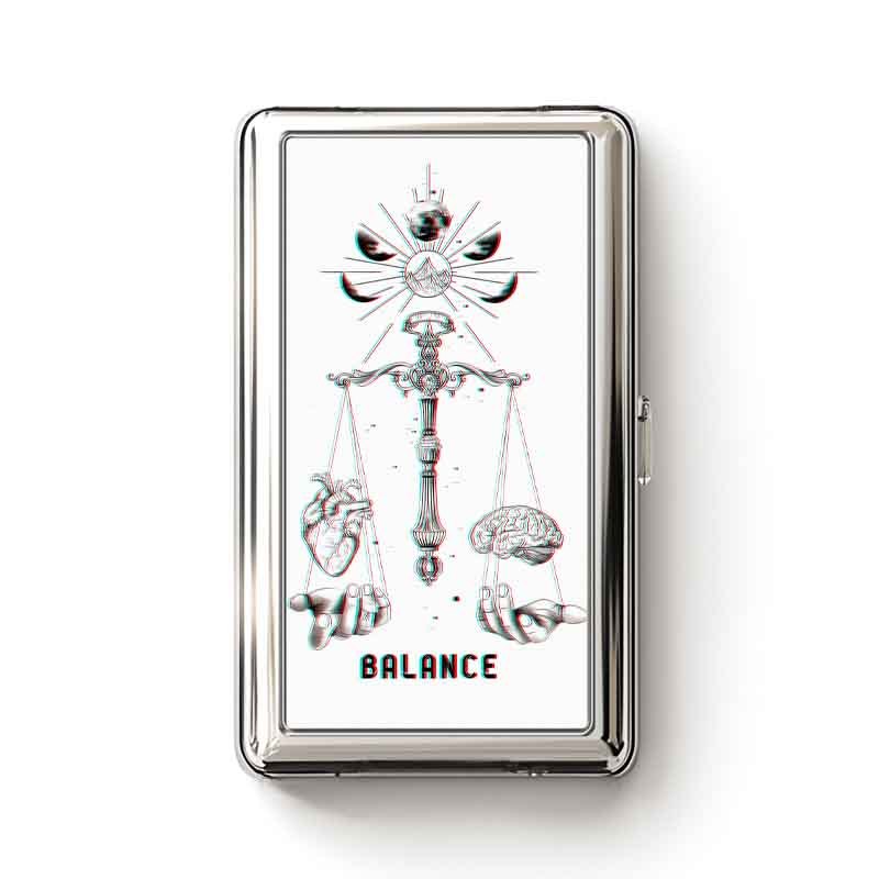 Soulisfree Soul & Mind Celestial Balance Metal Pocket Case