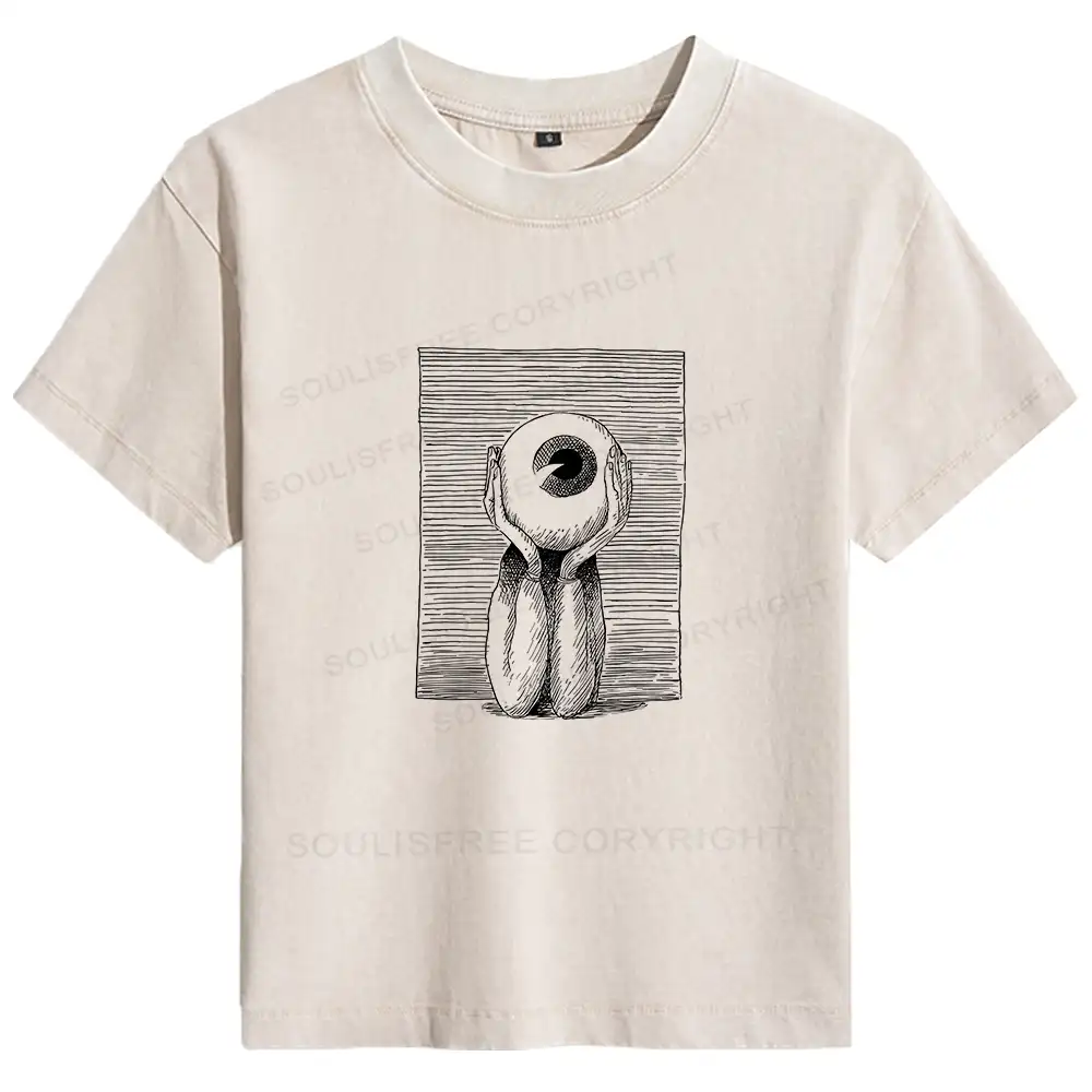 The Eye of the Beholder Basic Washed T-shirt