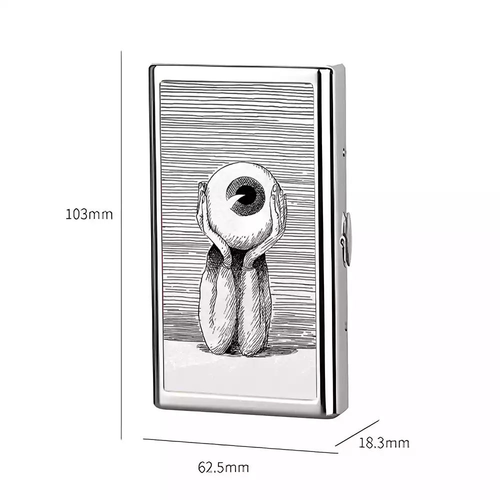 The Eye of the Beholder Cigarette Case