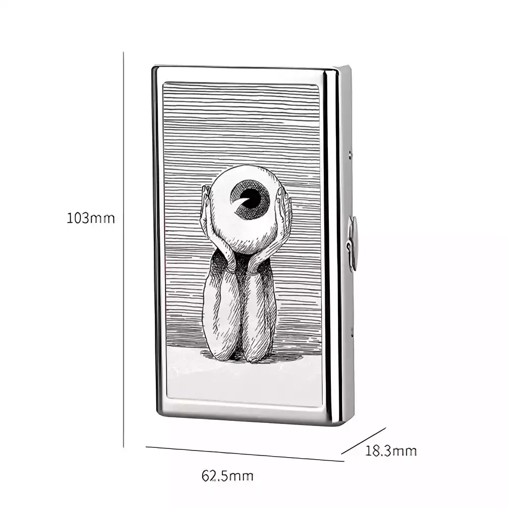 The Eye of the Beholder Cigarette Case