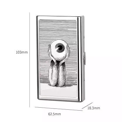 The Eye of the Beholder Cigarette Case