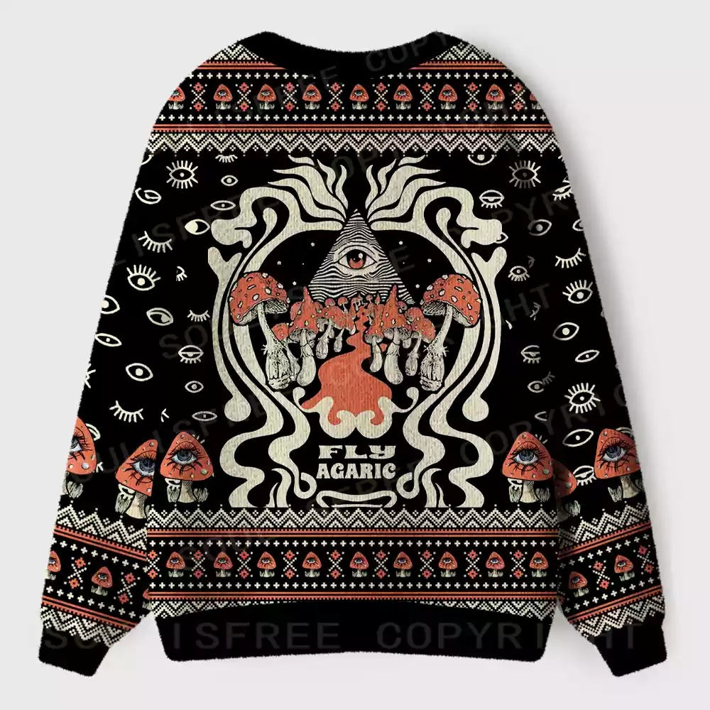 Magic Pyramid Ugly Cardigan Sweaters