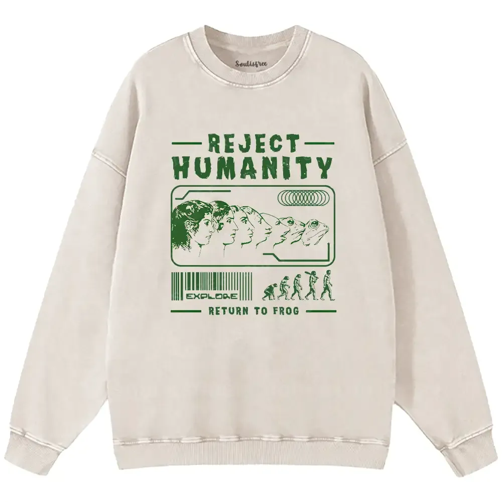 Return To Frog Washed Sweatshirts