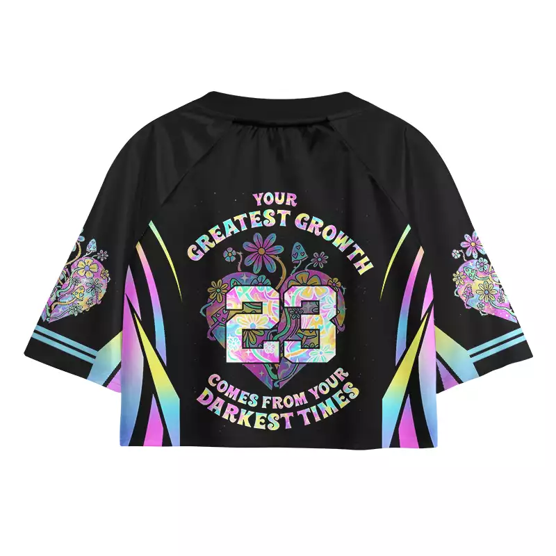 Soulisfree Heart of Growth Cropped Jersey