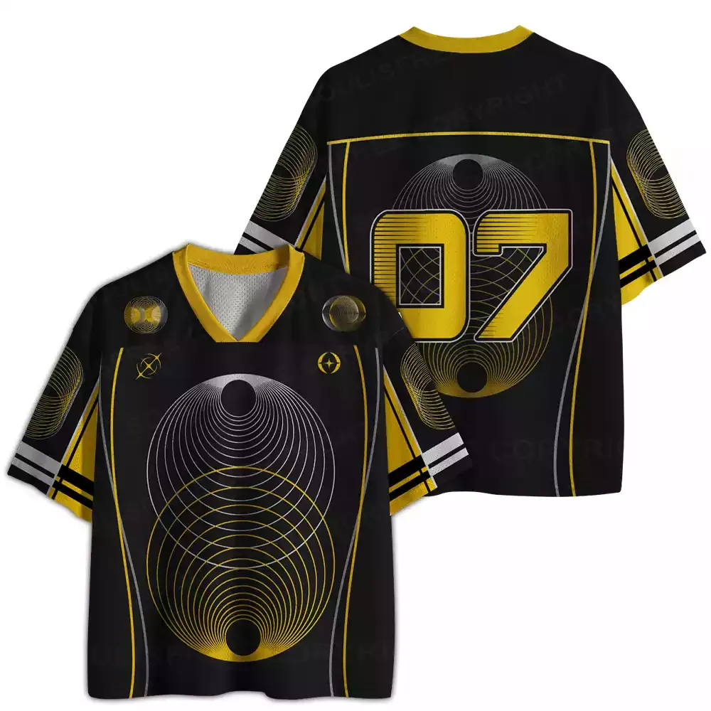 Edgy Visionary Sport Vibe Mesh Jersey