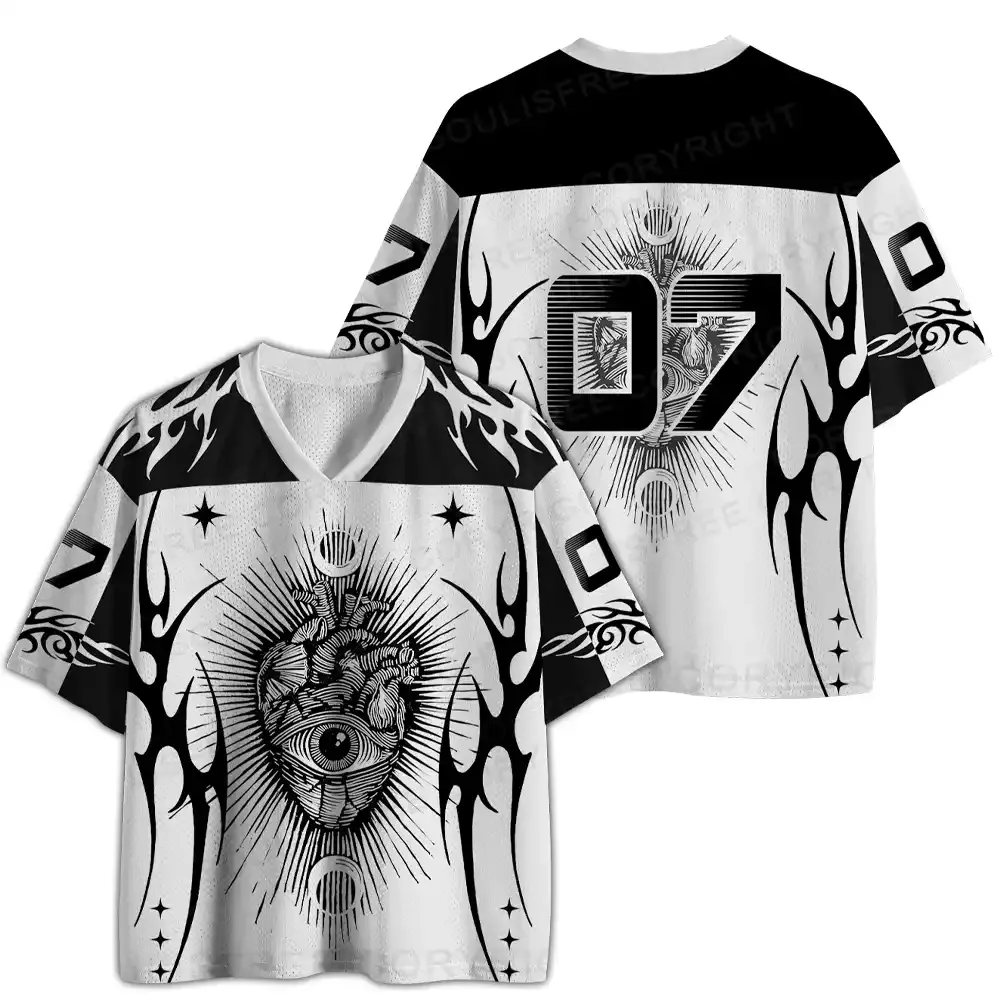 Sacred Eye Heart Totem Mesh Jersey