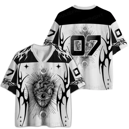 Sacred Eye Heart Totem Mesh Jersey