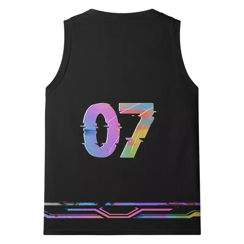 Soulisfree Glitchy Cat Vibes Mesh Tank