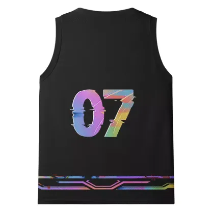 Soulisfree Glitchy Cat Vibes Mesh Tank