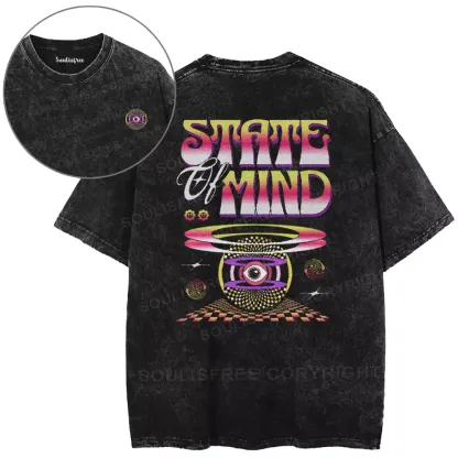 STATE OF MIND Washed T-shirt
