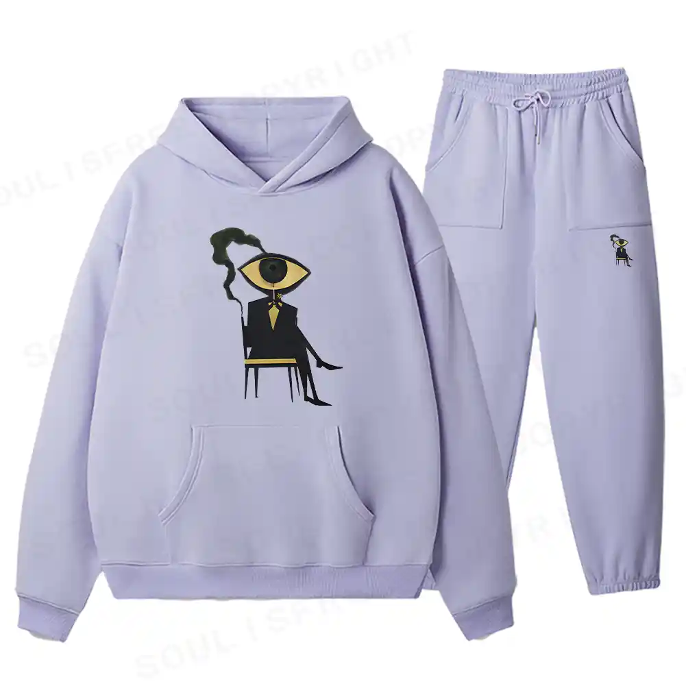 Visionary Figure Fleece Hoodie Set
