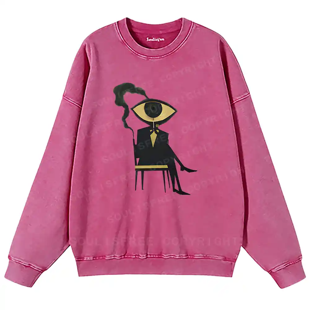 Visionary Figure Washed Sweatshirts