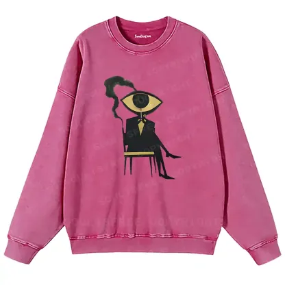 Visionary Figure Washed Sweatshirts