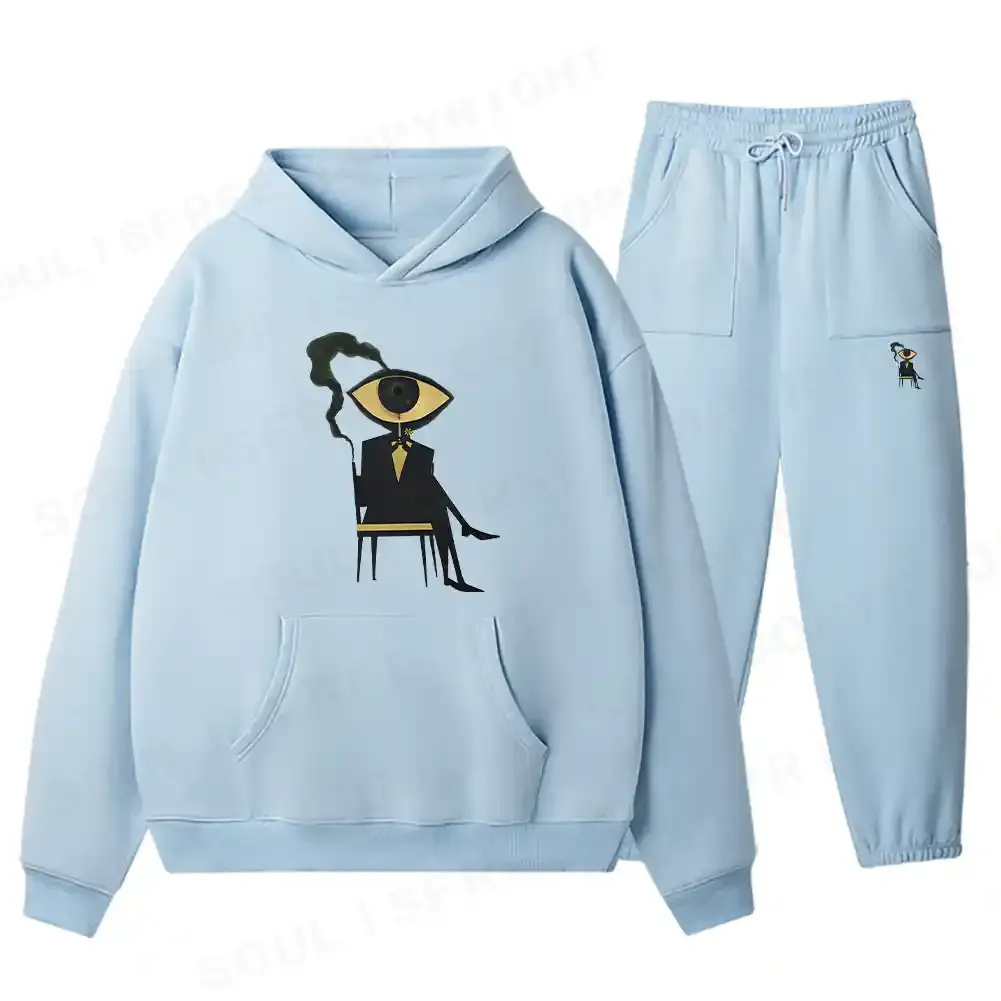 Visionary Figure Fleece Hoodie Set