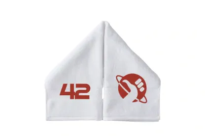 42 Embroidered Hand Towel