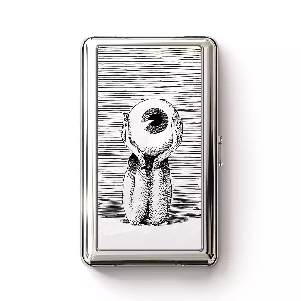 The Eye of the Beholder Cigarette Case