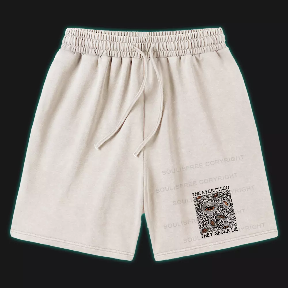 Eyes Don't Lie Washed Shorts