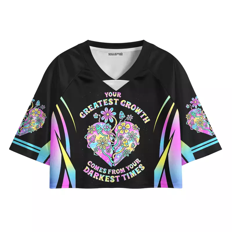 Soulisfree Heart of Growth Cropped Jersey