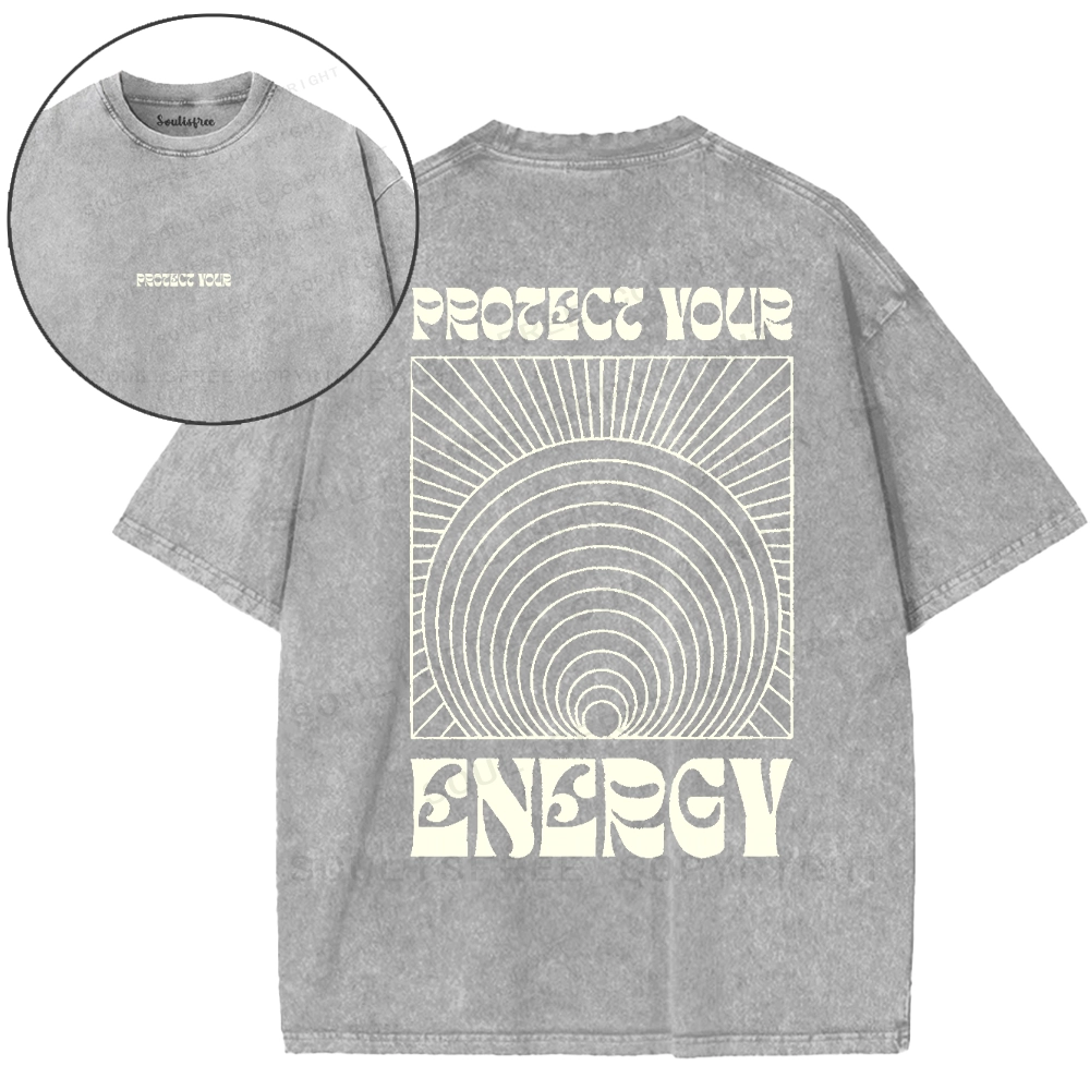 Energy Aura Washed T-shirt