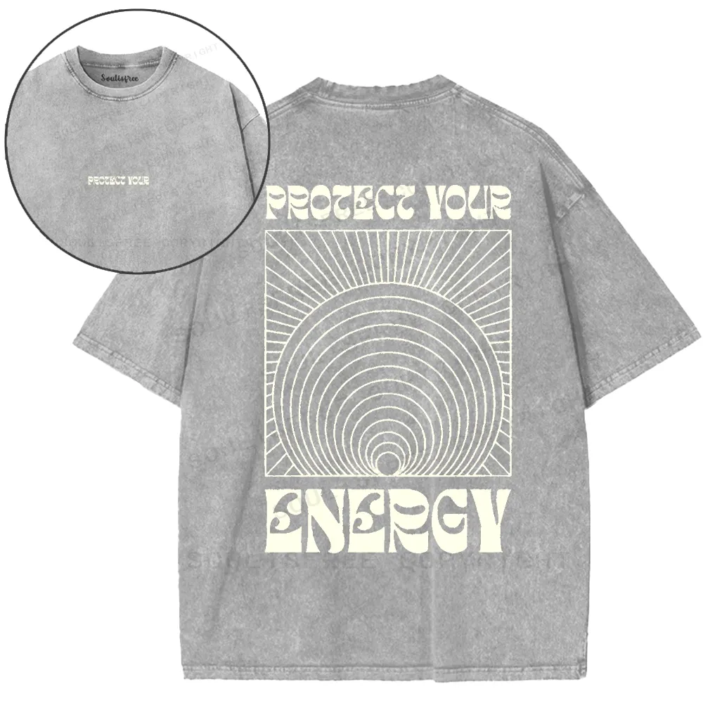 Energy Aura Washed T-shirt