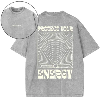 Energy Aura Washed T-shirt