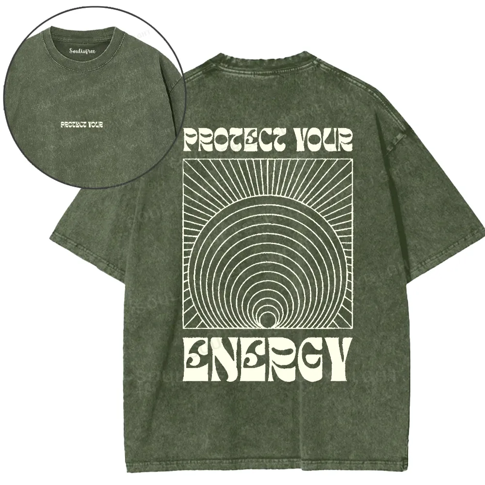 Energy Aura Washed T-shirt