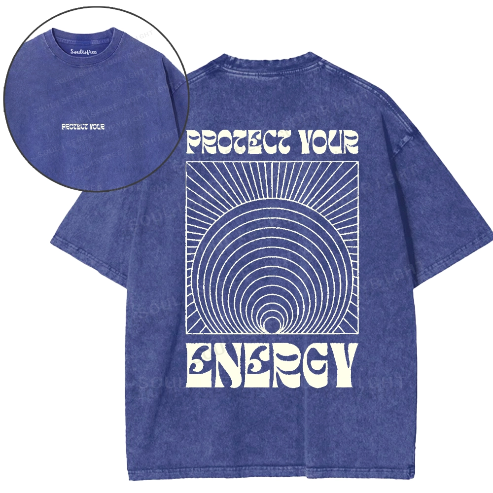 Energy Aura Washed T-shirt