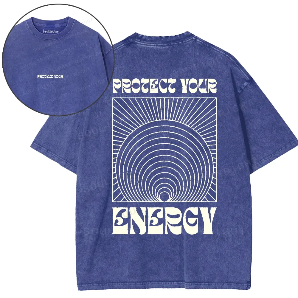 Energy Aura Washed T-shirt