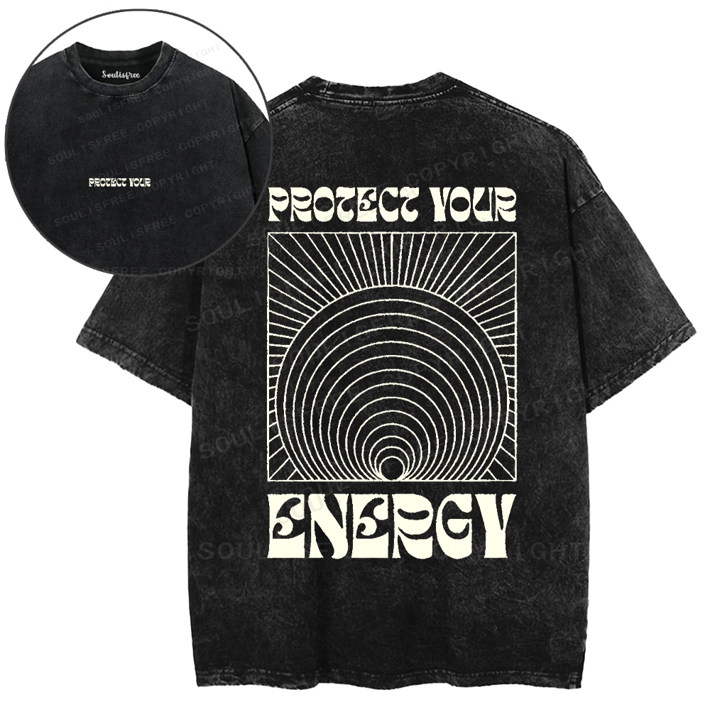 Energy Aura Washed T-shirt