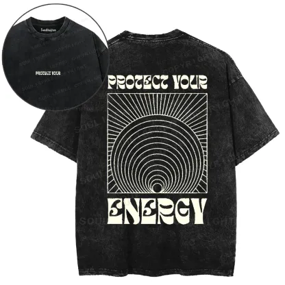 Energy Aura Washed T-shirt
