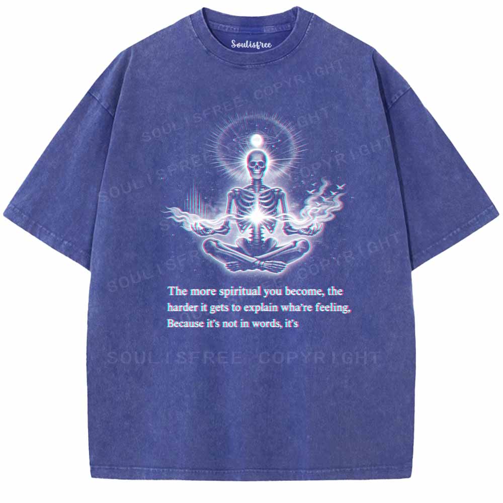 Soulisfree  Soul Over Speech Washed Tee
