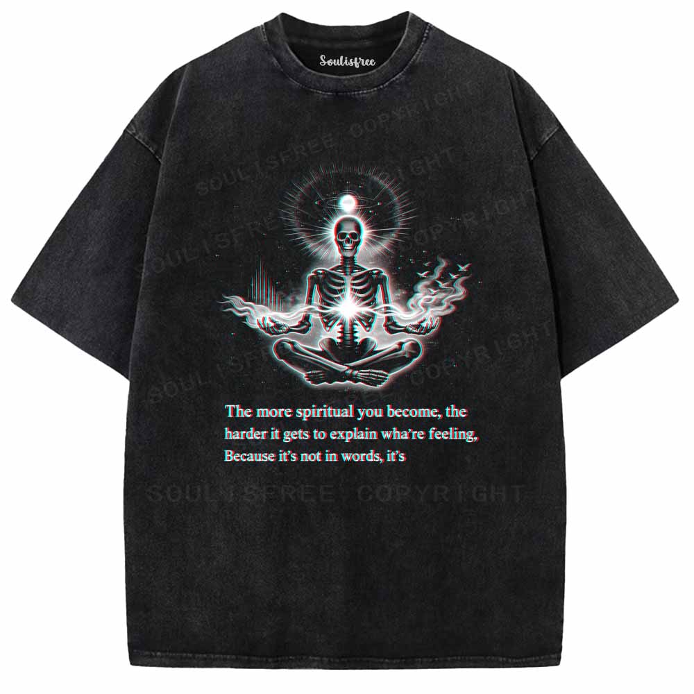 Soulisfree  Soul Over Speech Washed Tee