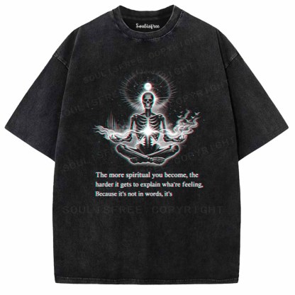 Soulisfree  Soul Over Speech Washed Tee