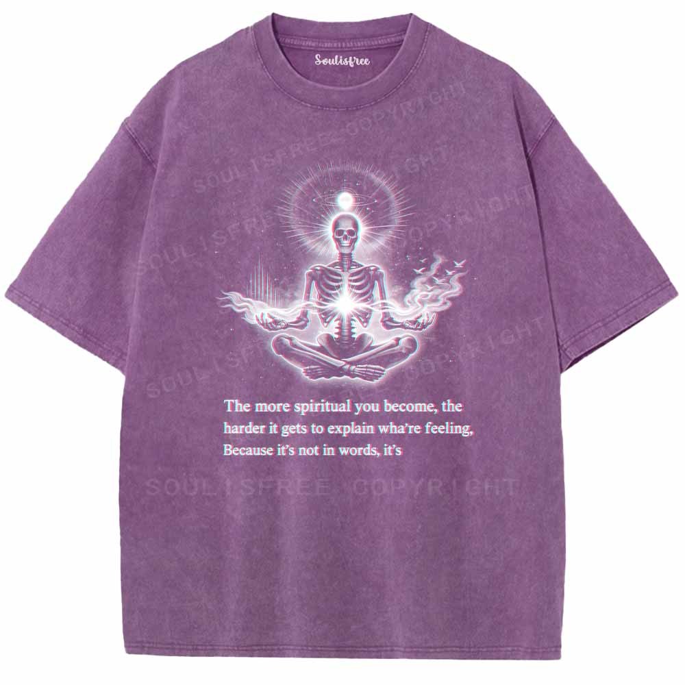 Soulisfree  Soul Over Speech Washed Tee