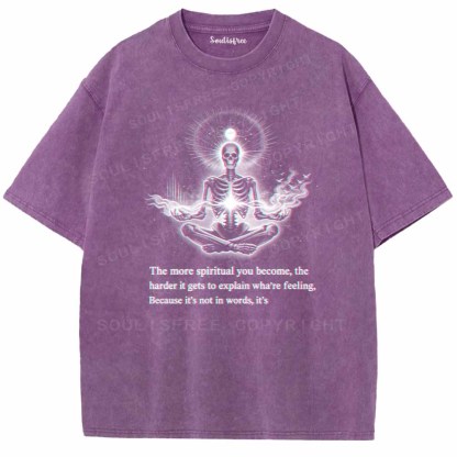 Soulisfree  Soul Over Speech Washed Tee