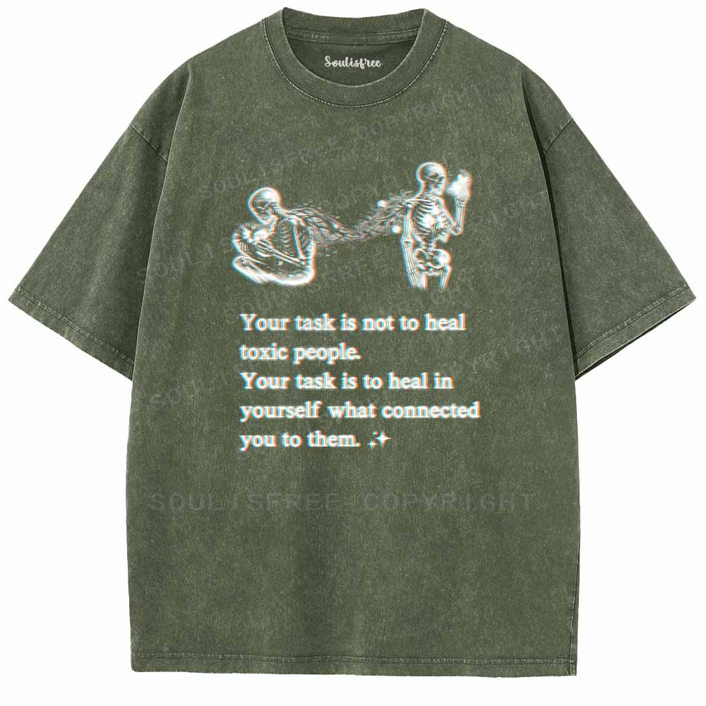 Soulisfree  HEAL IN YOURSELF Washed Tee