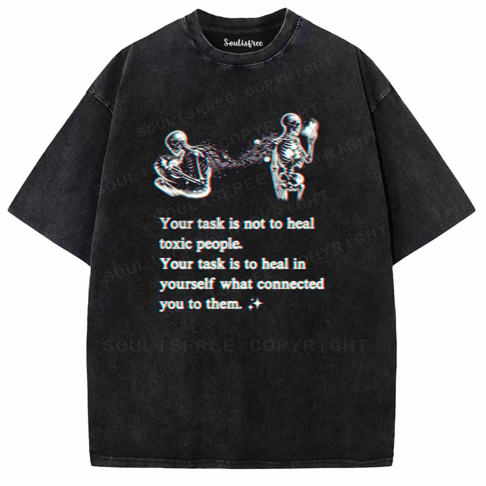 Soulisfree  HEAL IN YOURSELF Washed Tee