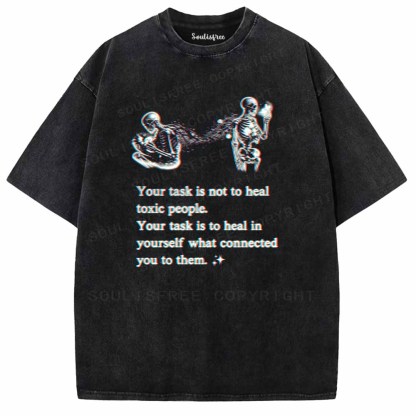 Soulisfree  HEAL IN YOURSELF Washed Tee