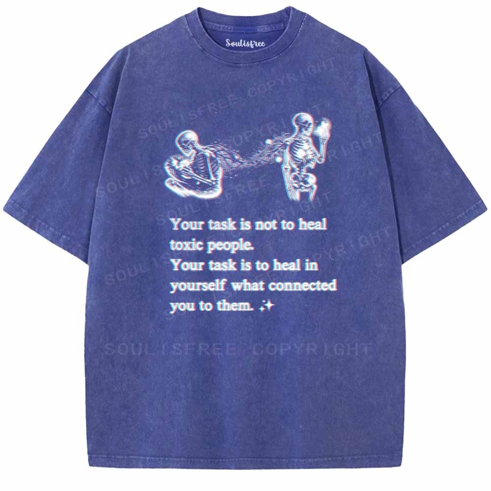 Soulisfree  HEAL IN YOURSELF Washed Tee