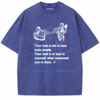 Soulisfree  HEAL IN YOURSELF Washed Tee