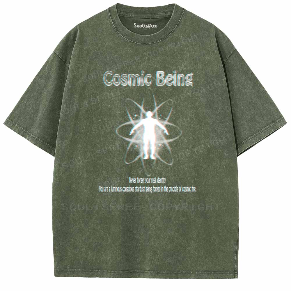 Soulisfree  Cosmic Being Washed Tee