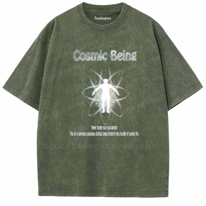 Soulisfree  Cosmic Being Washed Tee