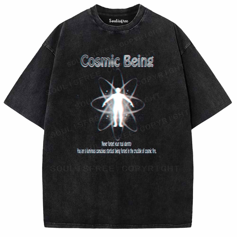 Soulisfree  Cosmic Being Washed Tee