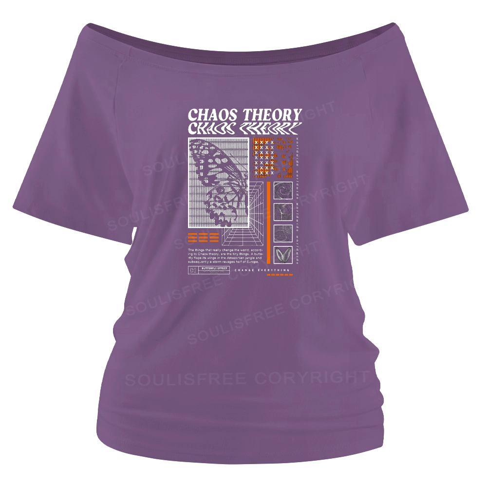 Chaos Theory Off Shoulder Top