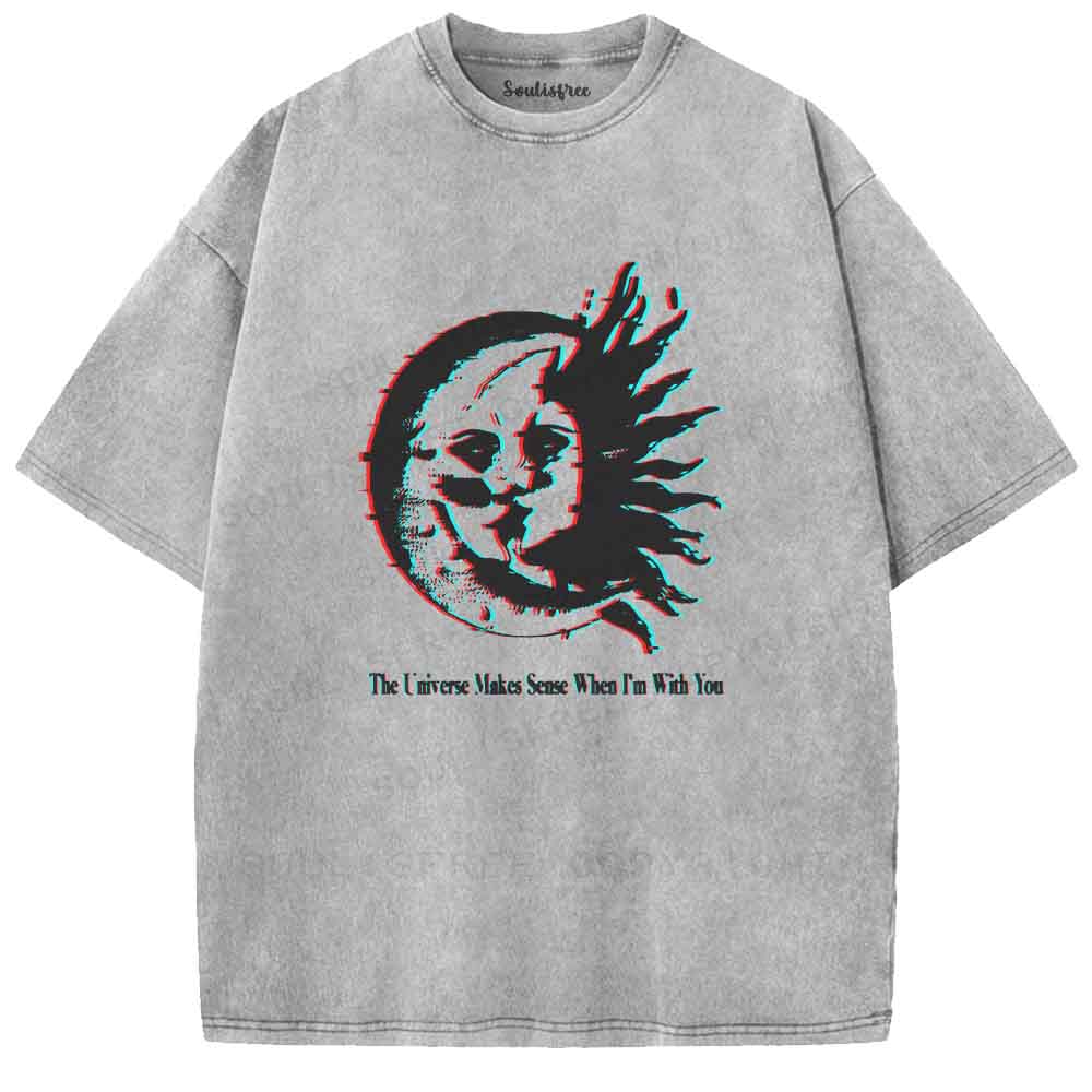 Soulisfree When Our Orbits Align Washed Tee