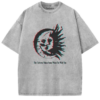 Soulisfree When Our Orbits Align Washed Tee