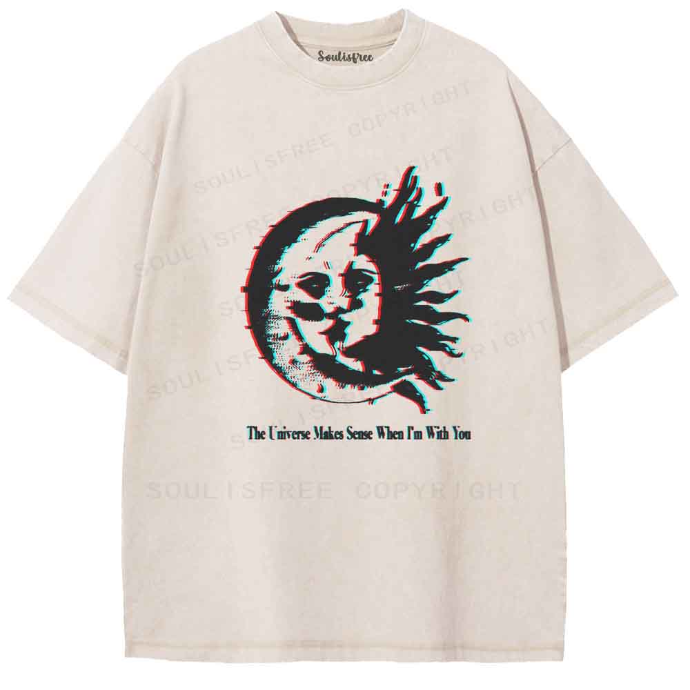 Soulisfree When Our Orbits Align Washed Tee