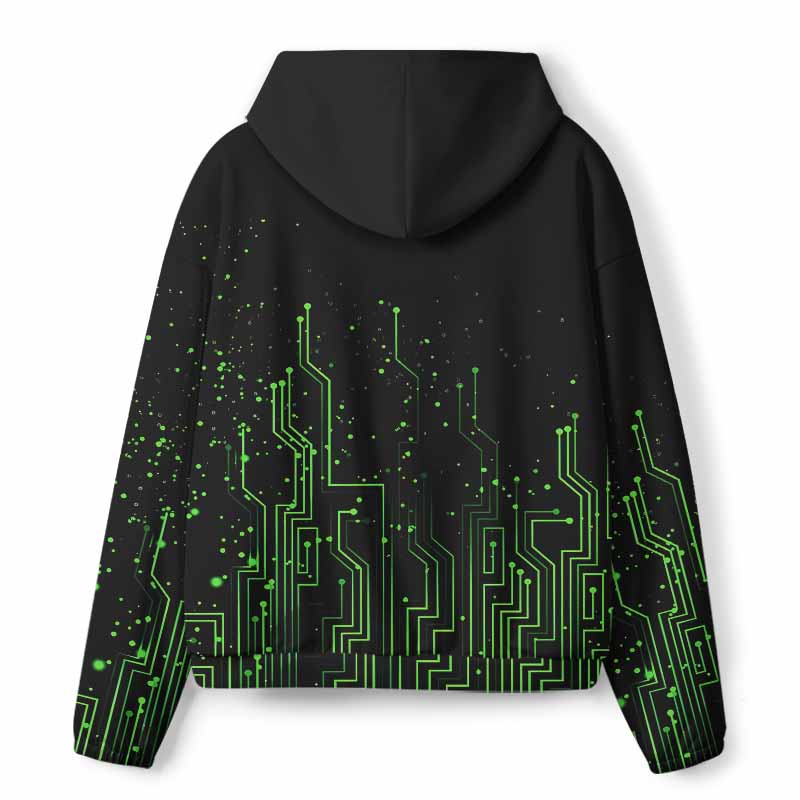 Soulisfree  Vintage circuit board  All-Over Print Hoodie