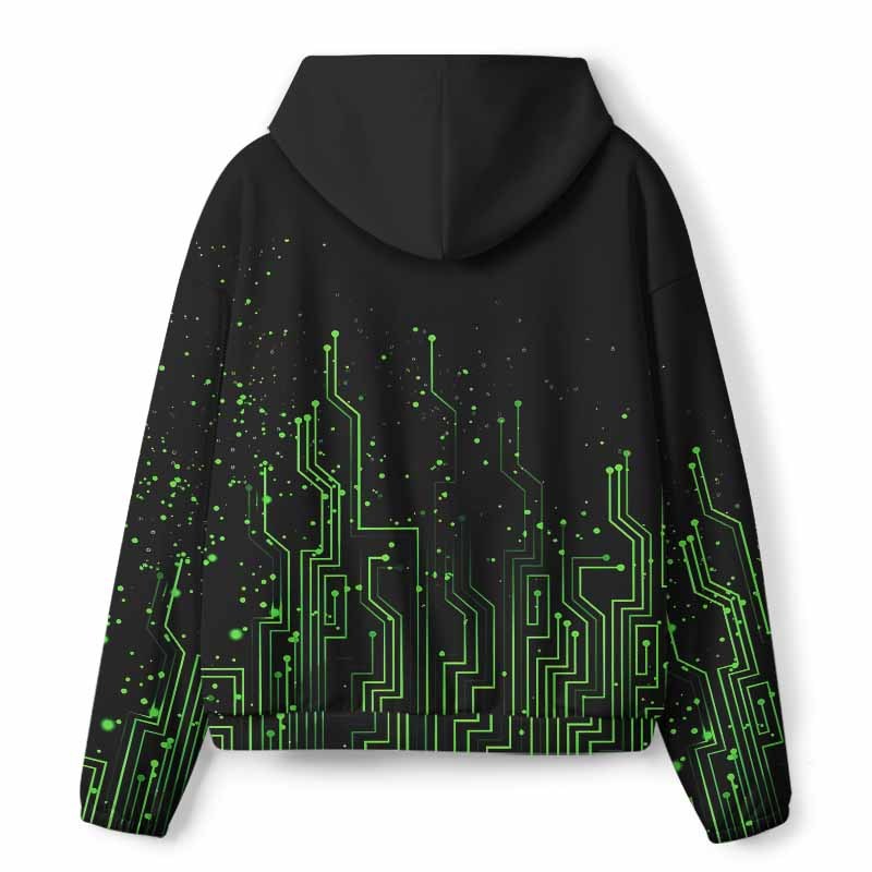 Soulisfree  Vintage circuit board  All-Over Print Hoodie