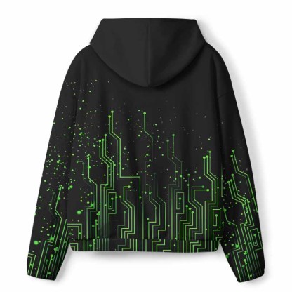 Soulisfree  Vintage circuit board  All-Over Print Hoodie